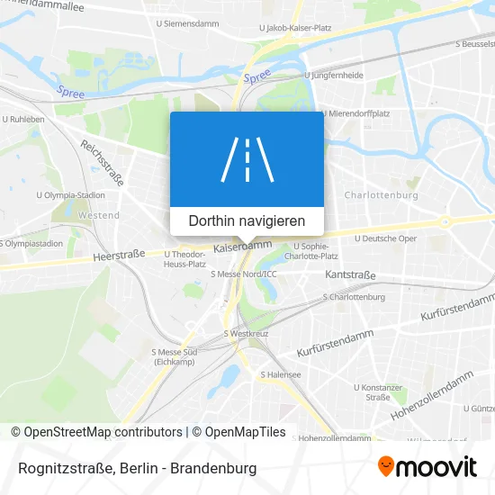 Rognitzstraße Karte