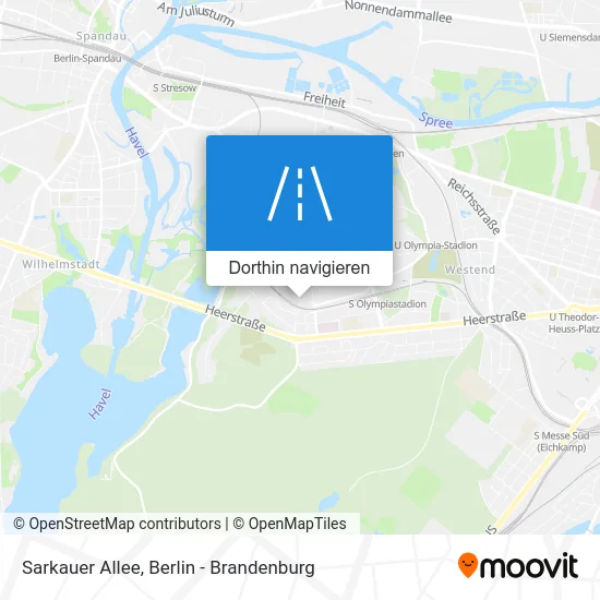 Sarkauer Allee Karte