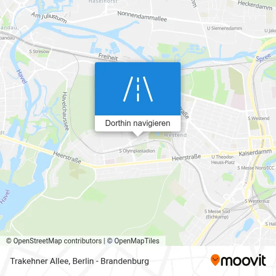 Trakehner Allee Karte
