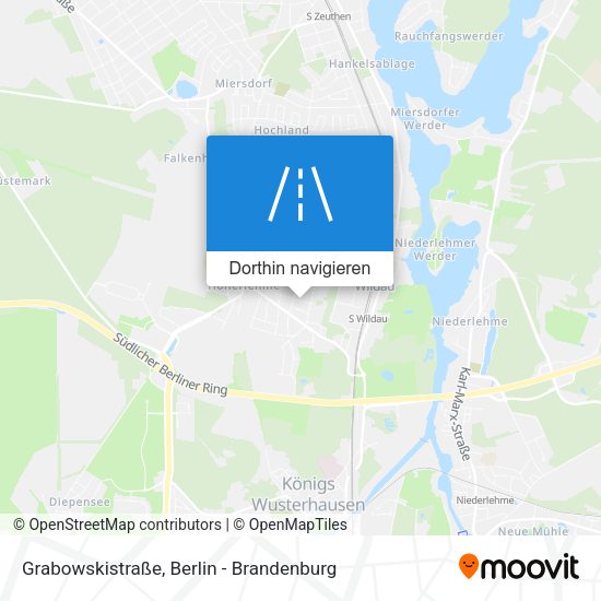 Grabowskistraße Karte