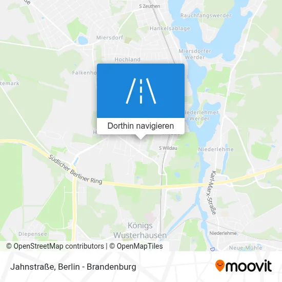 Jahnstraße Karte