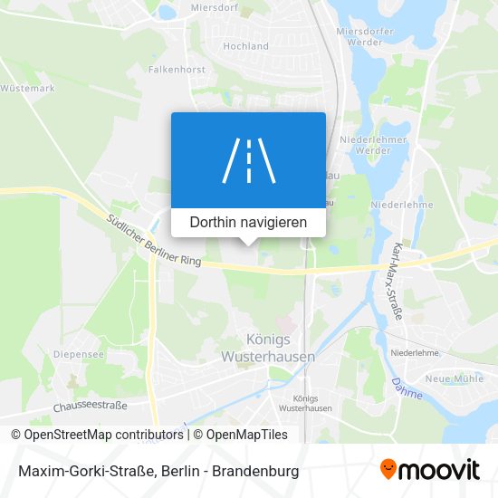 Maxim-Gorki-Straße Karte