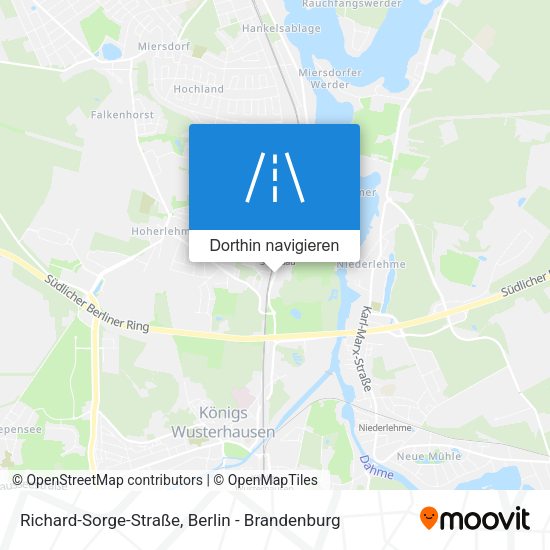 Richard-Sorge-Straße Karte