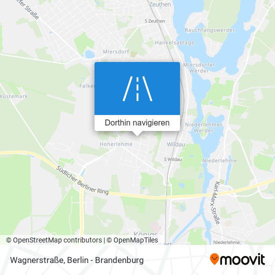 Wagnerstraße Karte