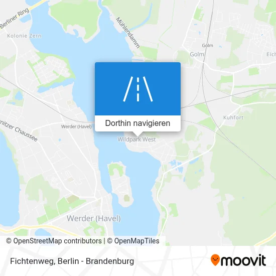 Fichtenweg Karte