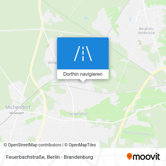 Feuerbachstraße Karte