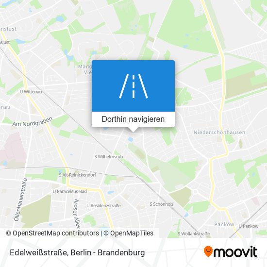 Edelweißstraße Karte