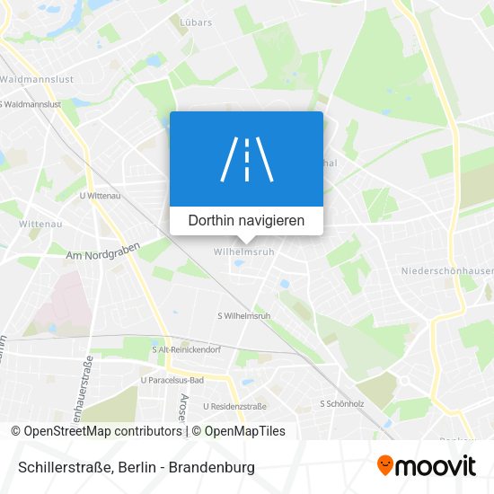Schillerstraße Karte