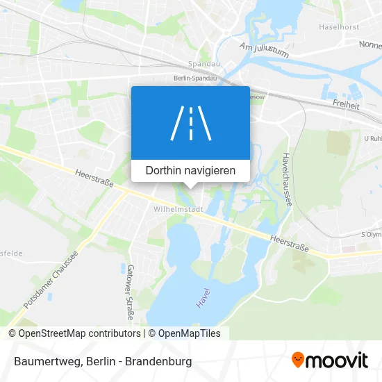 Baumertweg Karte