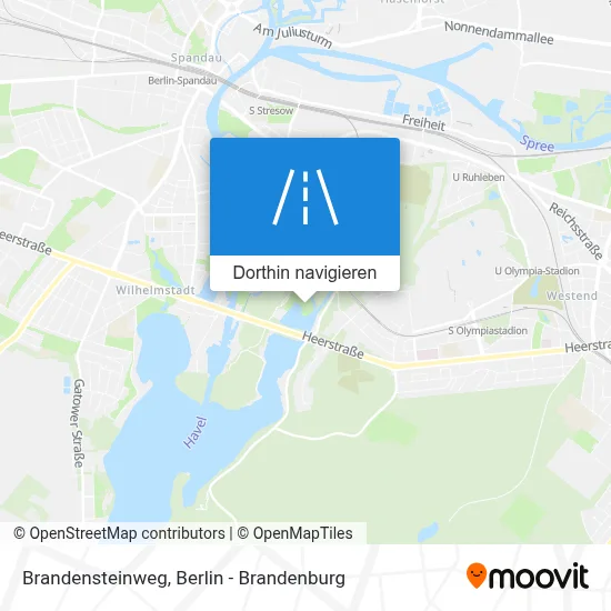 Brandensteinweg Karte