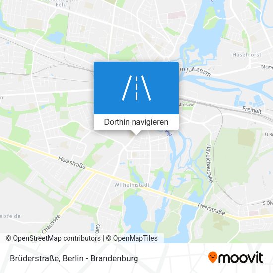 Brüderstraße Karte