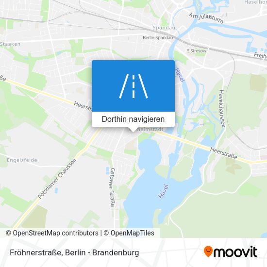 Fröhnerstraße Karte