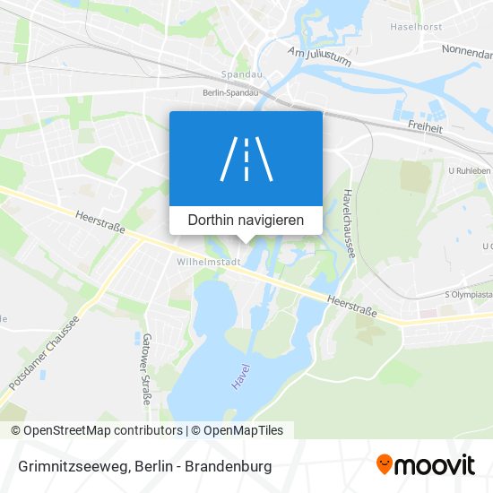 Grimnitzseeweg Karte