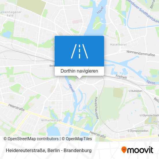 Heidereuterstraße Karte