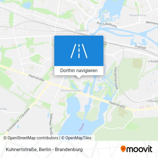 Kuhnertstraße Karte