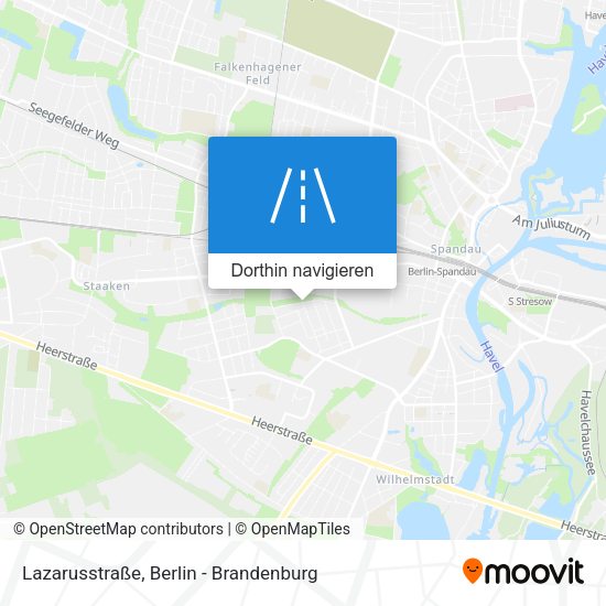 Lazarusstraße Karte