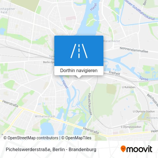 Pichelswerderstraße Karte