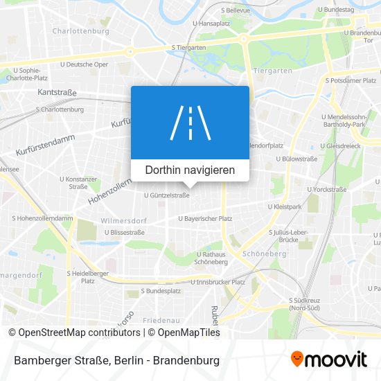 Bamberger Straße Karte
