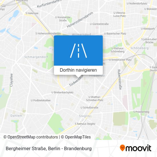 Bergheimer Straße Karte