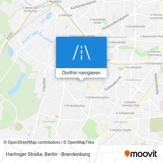 Harlinger Straße Karte