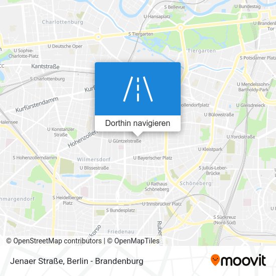 Jenaer Straße Karte