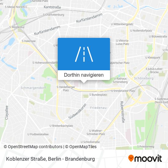 Koblenzer Straße Karte