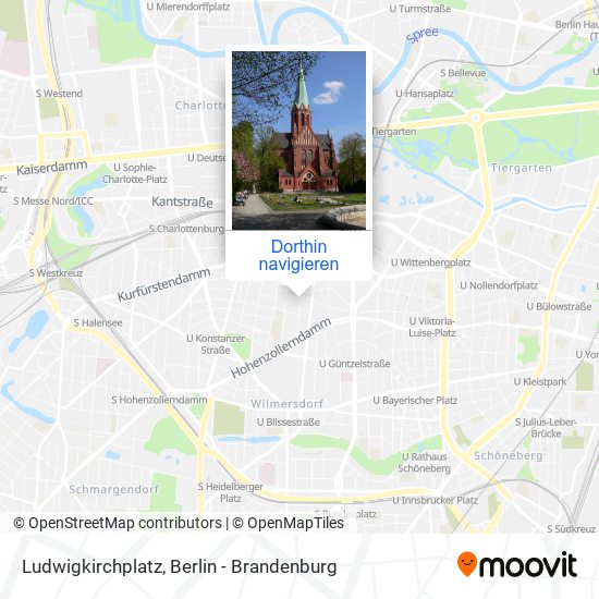 Ludwigkirchplatz Karte