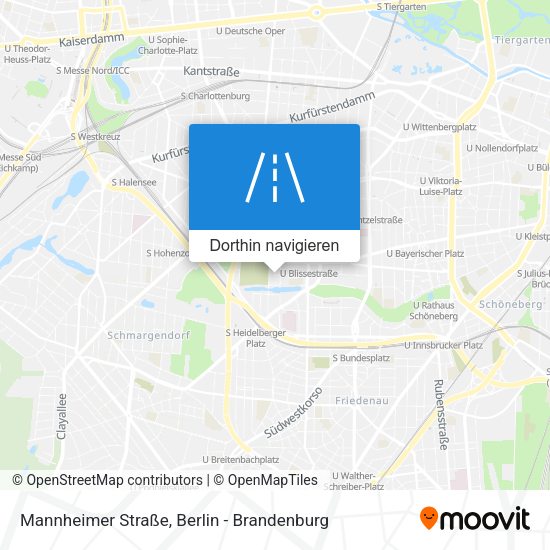Mannheimer Straße Karte
