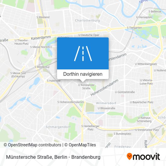 Münstersche Straße Karte