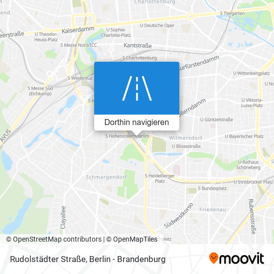Rudolstädter Straße Karte
