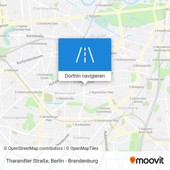 Tharandter Straße Karte