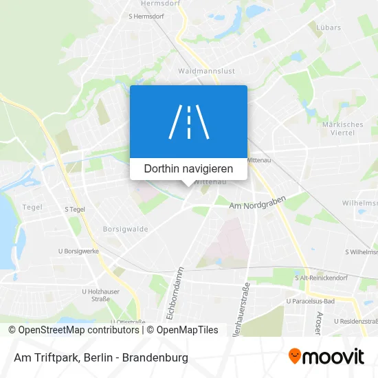 Am Triftpark Karte