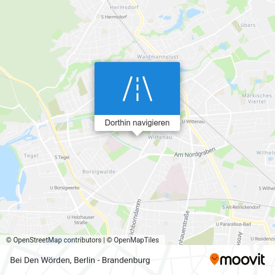 Bei Den Wörden Karte