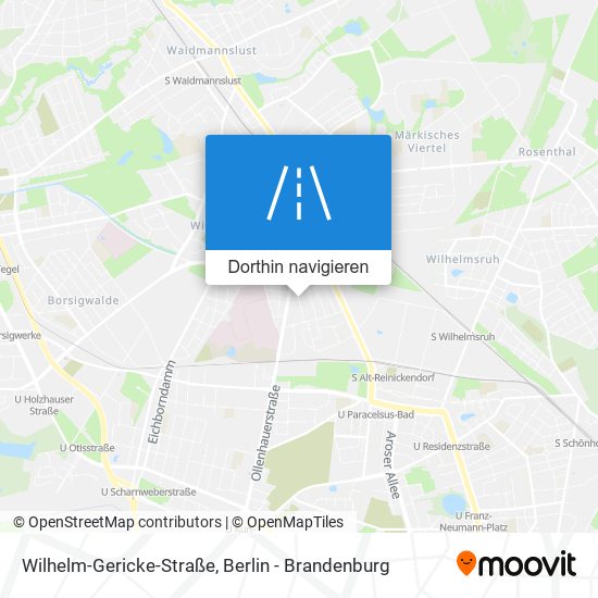 Wilhelm-Gericke-Straße Karte