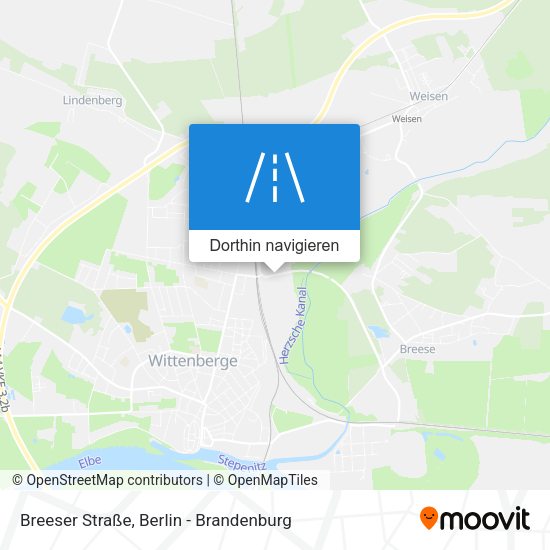 Breeser Straße Karte