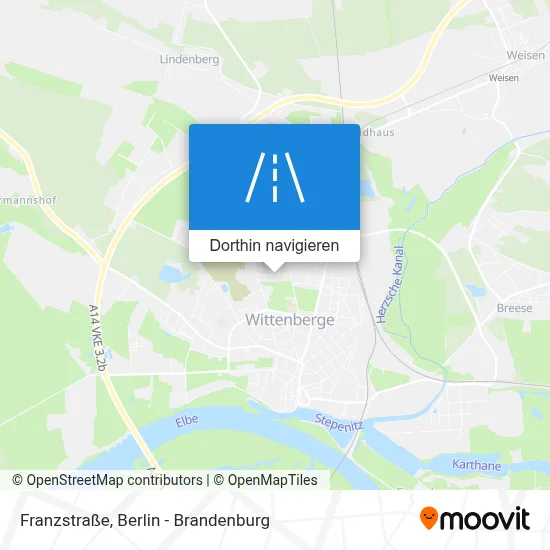 Franzstraße Karte