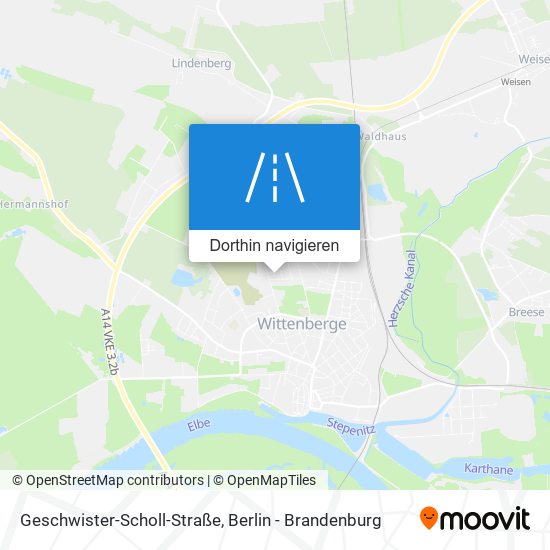 Geschwister-Scholl-Straße Karte