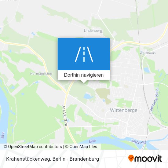 Krahenstückenweg Karte