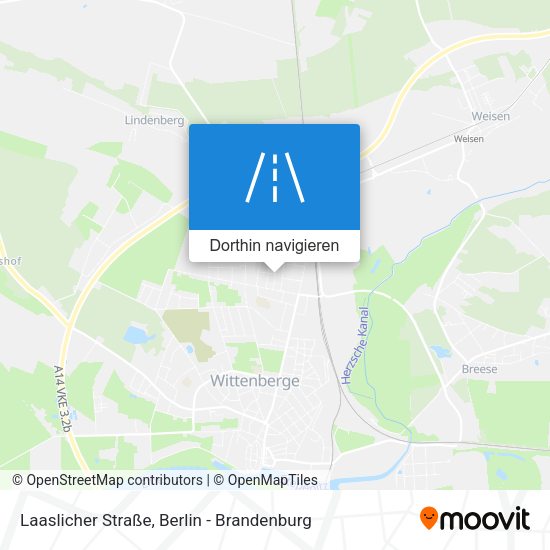 Laaslicher Straße Karte