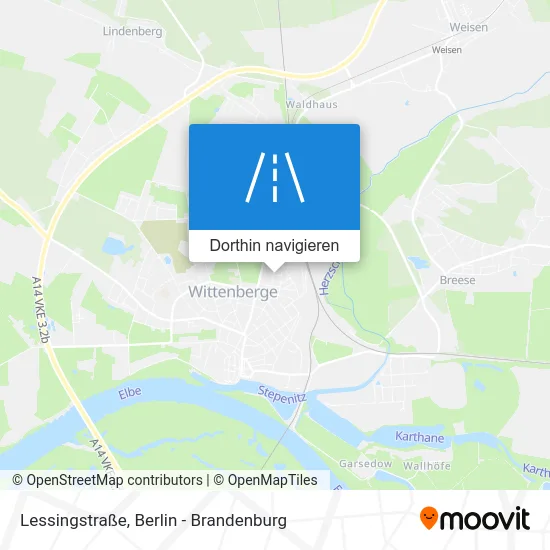 Lessingstraße Karte
