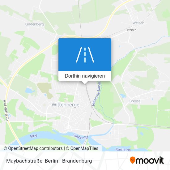 Maybachstraße Karte