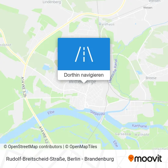 Rudolf-Breitscheid-Straße Karte