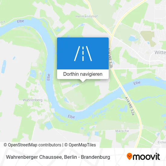 Wahrenberger Chaussee Karte