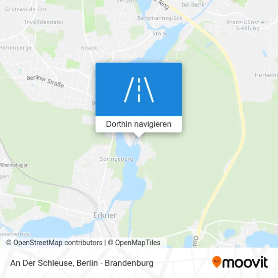 An Der Schleuse Karte