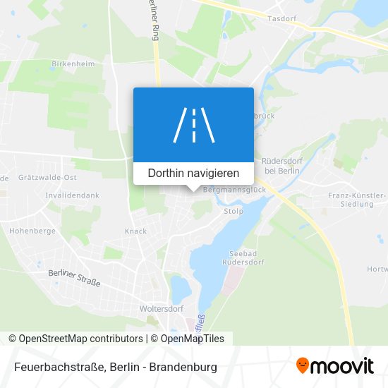 Feuerbachstraße Karte