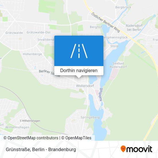 Grünstraße Karte