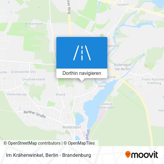 Im Krähenwinkel Karte