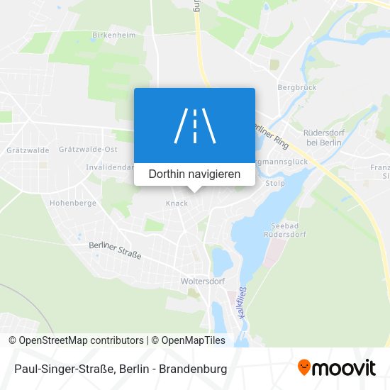 Paul-Singer-Straße Karte