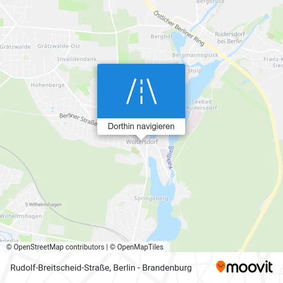 Rudolf-Breitscheid-Straße Karte
