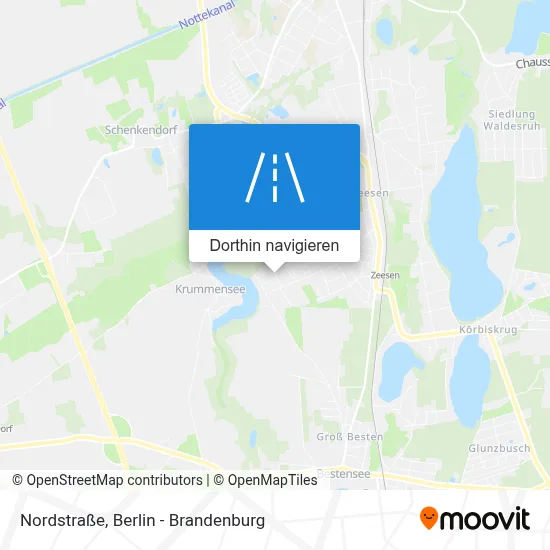 Nordstraße Karte